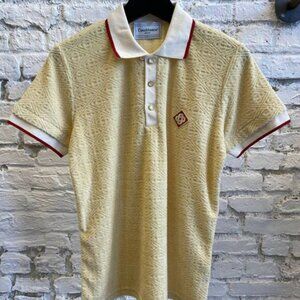 CASABLANCA MEN NWT POLO T-SHIRT LARGE SIZE